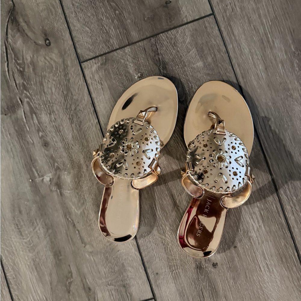 Jack Rogers little girls golf sandals